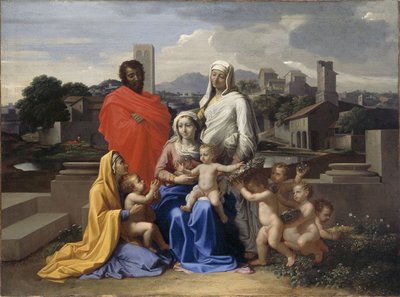 Holy Family by Nicolas Poussin